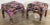 Mid 20th Century Vintage Postmodern Abstract Upholstered Parsons Stools, a Pair For Sale - Image 5 of 10