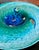 1970s Large Blue Murano Glass Platter For Sale - Image 4 of 7