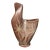 Mid-Century Biomorphic Vallauris Ceramic Vase Dove For Sale