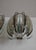 1970s Italian Veca Smoked and Clear Glass Sconces from Veca, 1970s, Set of 2 For Sale - Image 5 of 18