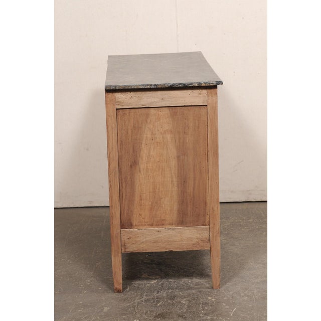 19th Century French 19th C. Commode w/Faux Marble Top For Sale - Image 5 of 10
