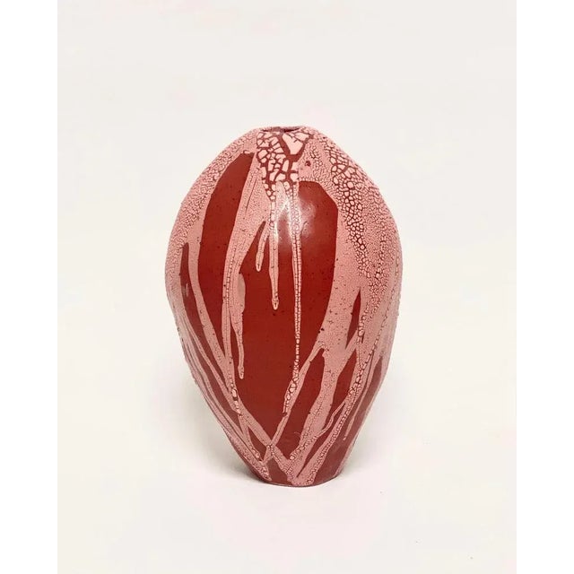 Not Yet Made - Made To Order Blue/Blue Dragon Egg Vase by Astrid Öhman For Sale - Image 5 of 6