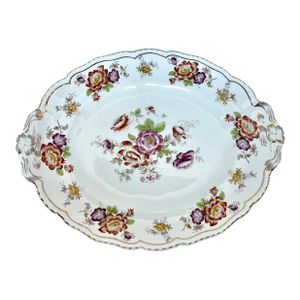 Antique 1890s John Maddock and Sons Old England China 14.5" Serving Platter