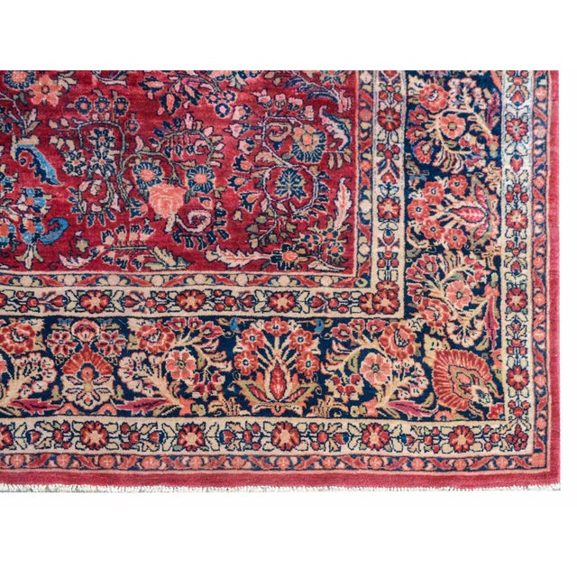 Early 20th Century Sarouk Rug For Sale - Image 10 of 13