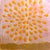 60's Abstract Safron Op Art Acrylic on Bruised Pink Watercolor Paper Chrome Framed Glass For Sale - Image 9 of 14