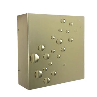 Gold Star Rain Wall Lamp by E.J Jelles for Raak, 1960s For Sale