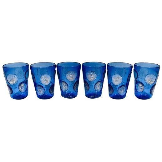 Murano Crystal Glasses by Mariana Iskra, Set of 6 For Sale - Image 15 of 15