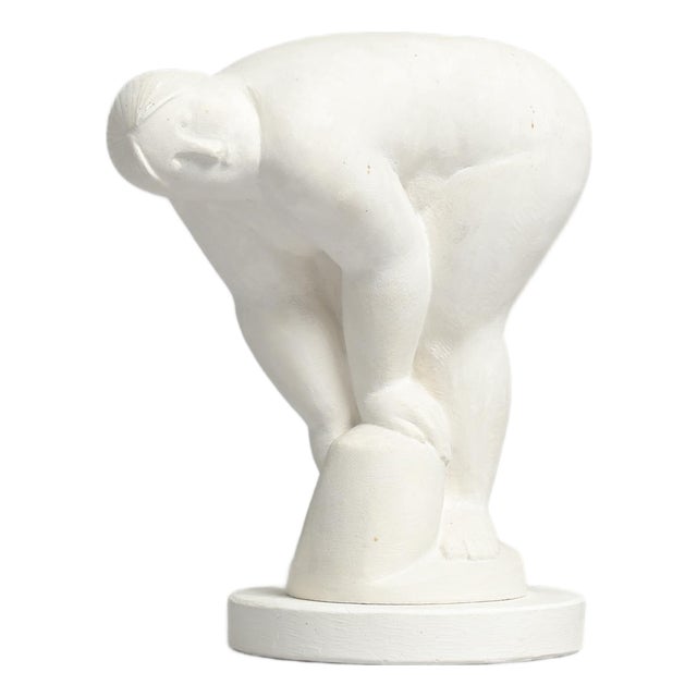 Plaster Statue by Jan Keustermans For Sale