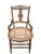 Antique French Provincial Oak Dining Armchairs With Cane Seats - Set of 5 For Sale - Image 11 of 11