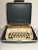 Vintage Mustard Royal Safari Typewriter With Case & Key For Sale - Image 13 of 13