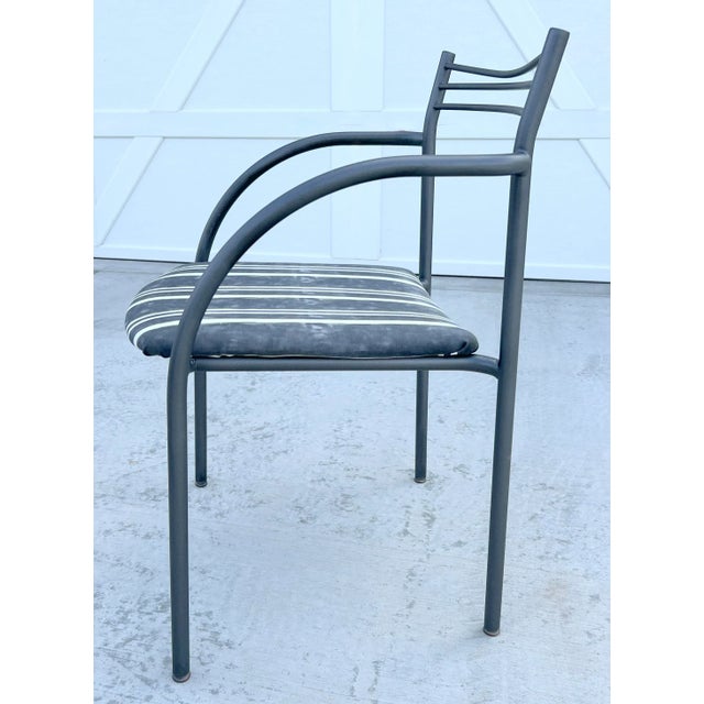 Shelby Williams Mid Century Shelby Williams Industries Outdoor Bistro Chairs - a Pair For Sale - Image 4 of 10