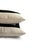 Jane Churchill Darwin in Cream With Black Square Ribbon Embellished Pillow Cover - 20" X 20" For Sale - Image 4 of 6