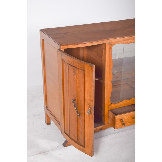 Vintage European Sideboard with Display Case, 1920s For Sale - Image 6 of 13