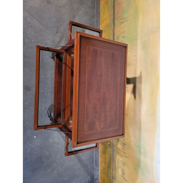 Aquarium bar trolley from Kirby Beard Paris. House selling English luxury products in Paris in the 1930s and 1950s. All...