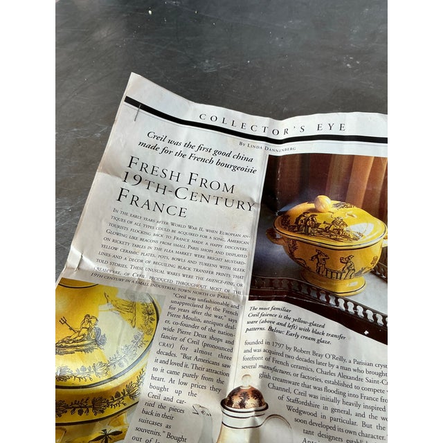 Ceramic Vintage Regency Mottahedah for Creil Lidded Urn For Sale - Image 7 of 8