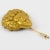 Isabel Canovas Gilt Bronze Face Pin Brooch For Sale - Image 4 of 7