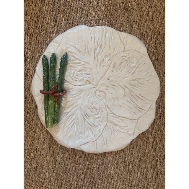 Ceramic 1980s Vietri Dimensional Platter For Sale - Image 7 of 7