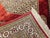 Vintage Persian Qum Area Rug, Hand-Knotted Silk, Herati Medallion Pattern, Ivory & Red, 4x6 For Sale - Image 15 of 16