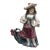 Vintage Hand-Painted Porcelain Dandy Figurine – Colonial Style Young Man Spill Vase / Match Holder For Sale