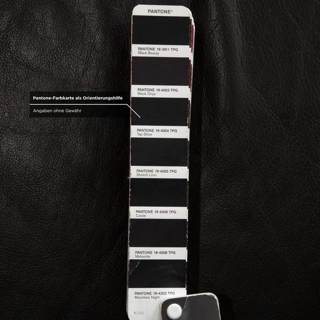 Relevé Corner Sofa in Black Leather from Natuzzi For Sale - Image 12 of 17