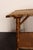 Antique Aesthestic Movement Victorian Burnt Bamboo Tortoise Shell Side Table For Sale - Image 12 of 14
