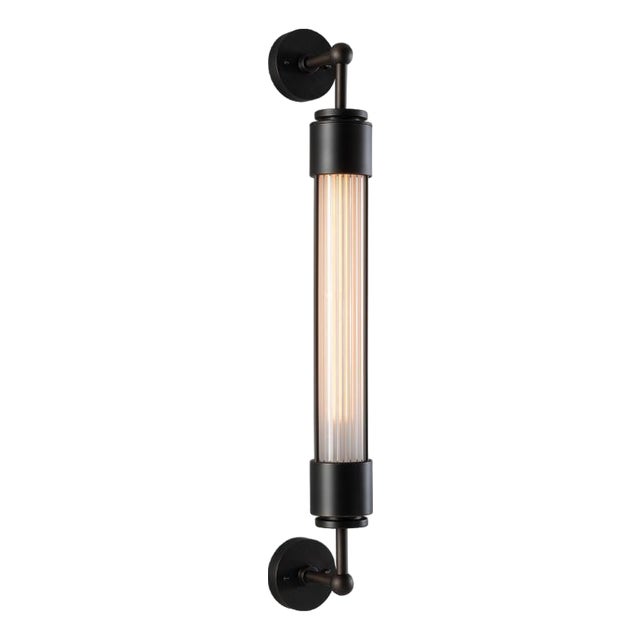 Contemporary Tekna Kembleford Double Wall Light in Dark Bronze For Sale