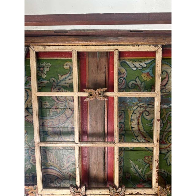 Chocolate Vintage Indonesian Canopy Bed Frame For Sale - Image 8 of 12