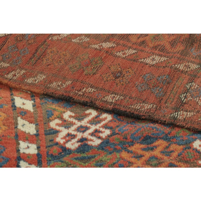 Antique Persian Geometric Wool Rug by Rug & Kilim, 1900-1919 For Sale In New York - Image 6 of 8