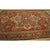 1880s Coral Classic Geometric Heriz Design Medallion Antique Persian Serapi Rug For Sale - Image 4 of 10