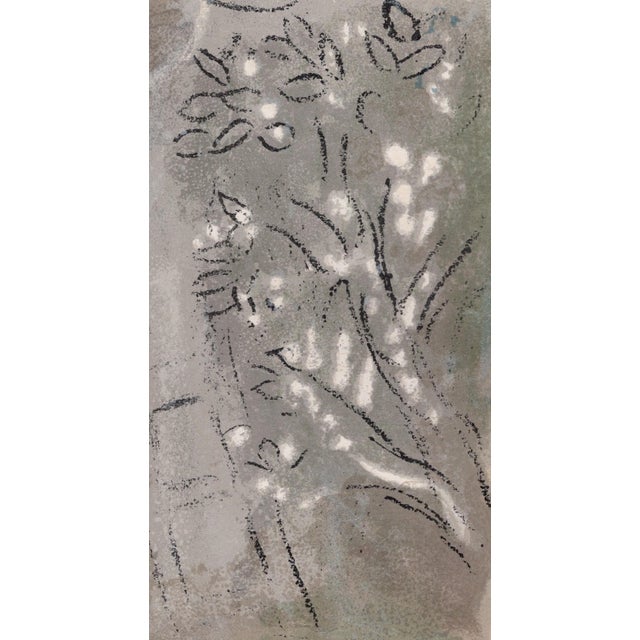 Marc Chagall, David sauvé par Mical (David Saved by Micol), Nude, 1960, Original Lithograph For Sale - Image 6 of 8