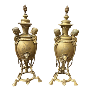 19th Century French Renaissance Revival Urns Circa 1870