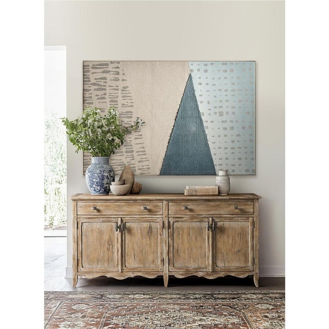 Brown Rustic French Provincial Sideboard For Sale - Image 8 of 14