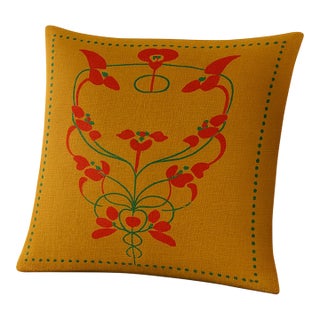 Exquisite Luxury Arts & Crafts Sofa Cushions – 1920s Design For Sale