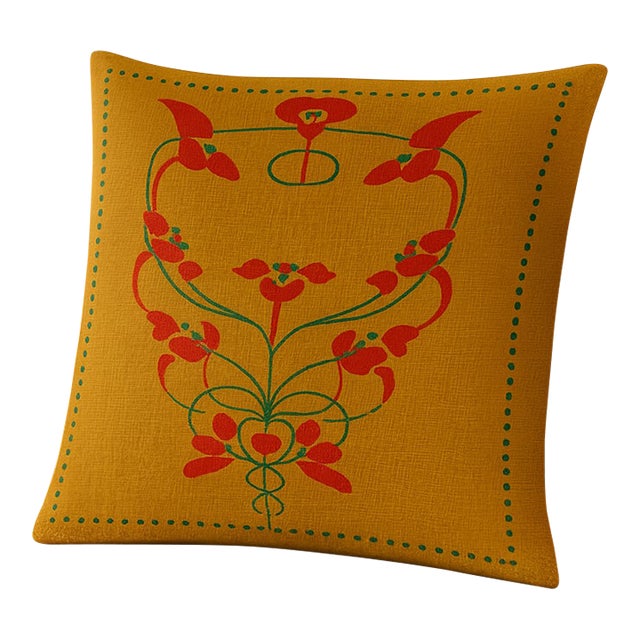 Exquisite Luxury Arts & Crafts Sofa Cushions – 1920s Design For Sale