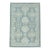 Gray & Green Turkish Oushak Rug 4'1" x 5'10" For Sale