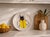 Vintage Hand-Painted Ceramic Hercules Beetle Decorative Plate For Sale In West Palm - Image 6 of 12