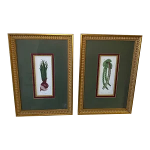 Bailey Tidwell Signed Limited Edition Still Life Framed Lithographs Set of 2