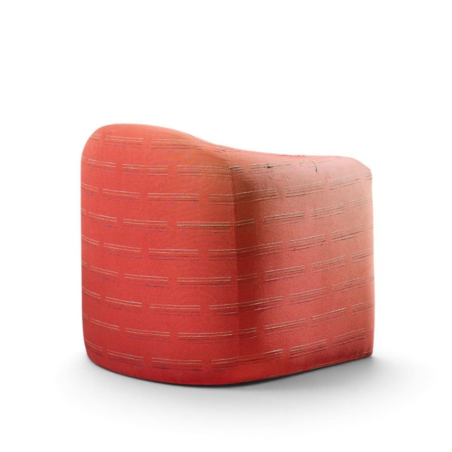 Vladimir Kagan for Preview Mid Century Lounge Chairs - Pair For Sale - Image 10 of 12