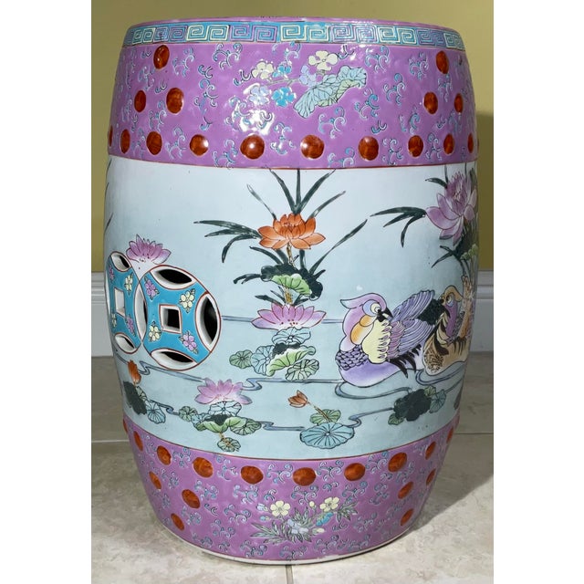 Bring a splash of vibrant color and timeless artistry to your home or garden with this breathtaking vintage Chinese...