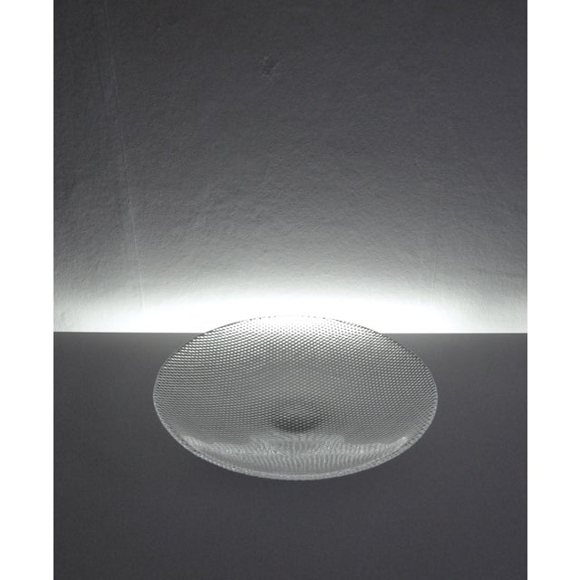 Holmegaard Trigona Glass Dish from Holmegaard, Denmark, 1980s For Sale - Image 4 of 9