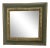 Paul Ferrante Alana 22k Gold Leaf & Olive Green Antiqued Mirror For Sale
