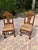 Late 20th Century Late 20th Century 4 Fruit Wood Finish Dutch Chippendale Style Dining Chairs For Sale - Image 5 of 7
