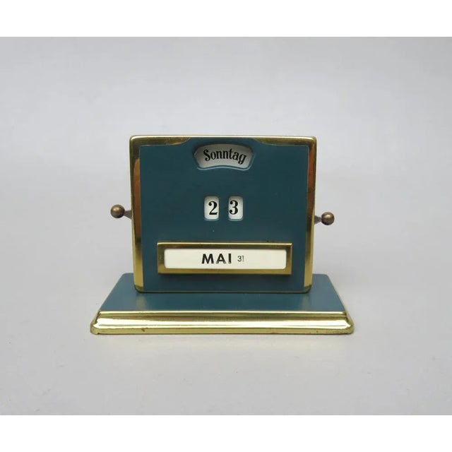 Petrol Perpetual Calendar from Jakob Maul For Sale - Image 11 of 11