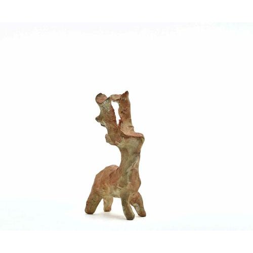 Sirio Pellegrini, Modern Deers Sculpture, 1960s, Terracotta, Set of 7 For Sale - Image 3 of 6
