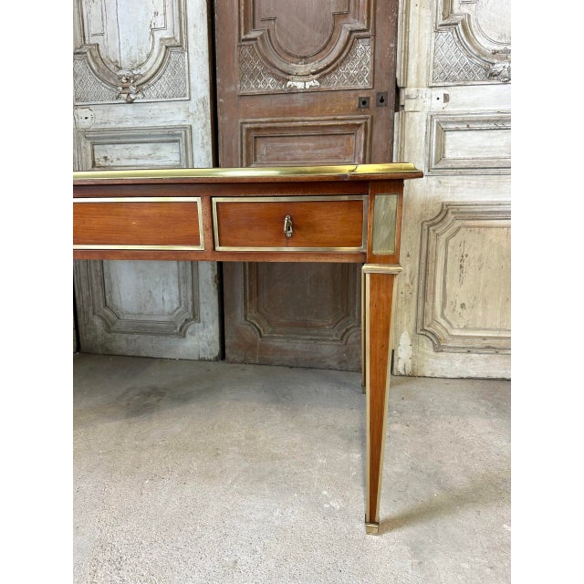 Louis XVI Style Flat Desk, France, 1970 For Sale - Image 18 of 18