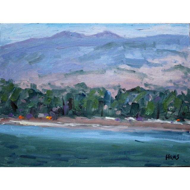 Modern Original Plein Air Landscape Oil Painting For Sale