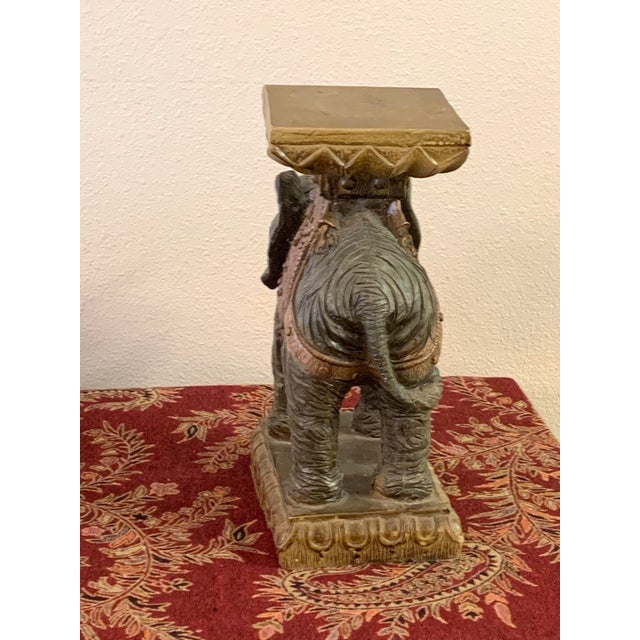 Vintage Elephant Plant Stand Chairish