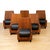 Set of Six 1960s Post Modern Dining Chairs For Sale - Image 11 of 15