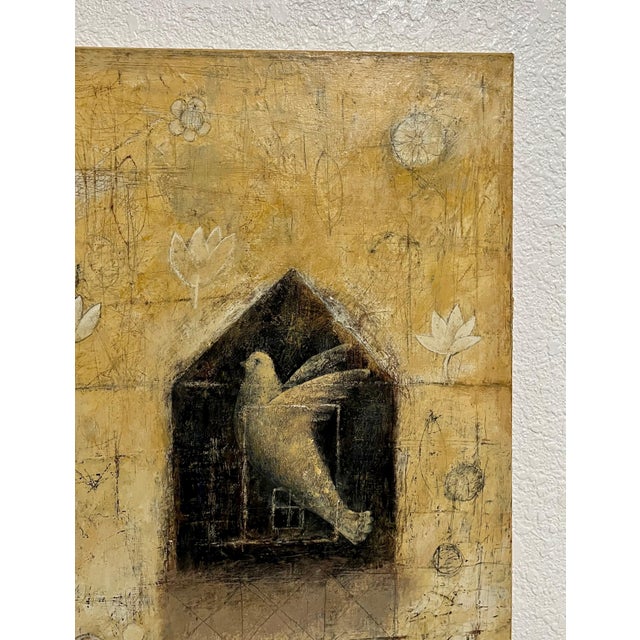 Paint Marti Somers, California Contemporary Art Marti Somers Figurative Abstract Surrealism Painting For Sale - Image 7 of 10