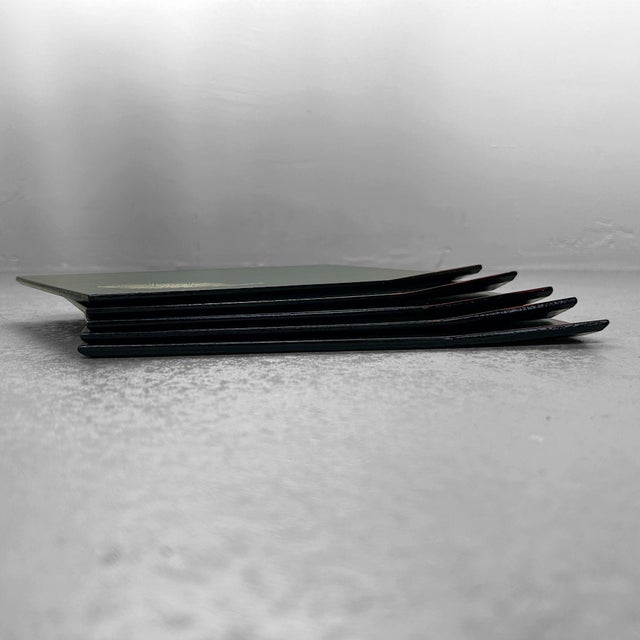 Vintage Japanese Echizen Wooden Serving Tray Set, 1990s, Set of 2 For Sale - Image 11 of 13